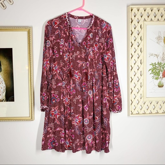 Old Navy Dresses & Skirts - Old Navy Boho Print Dress M